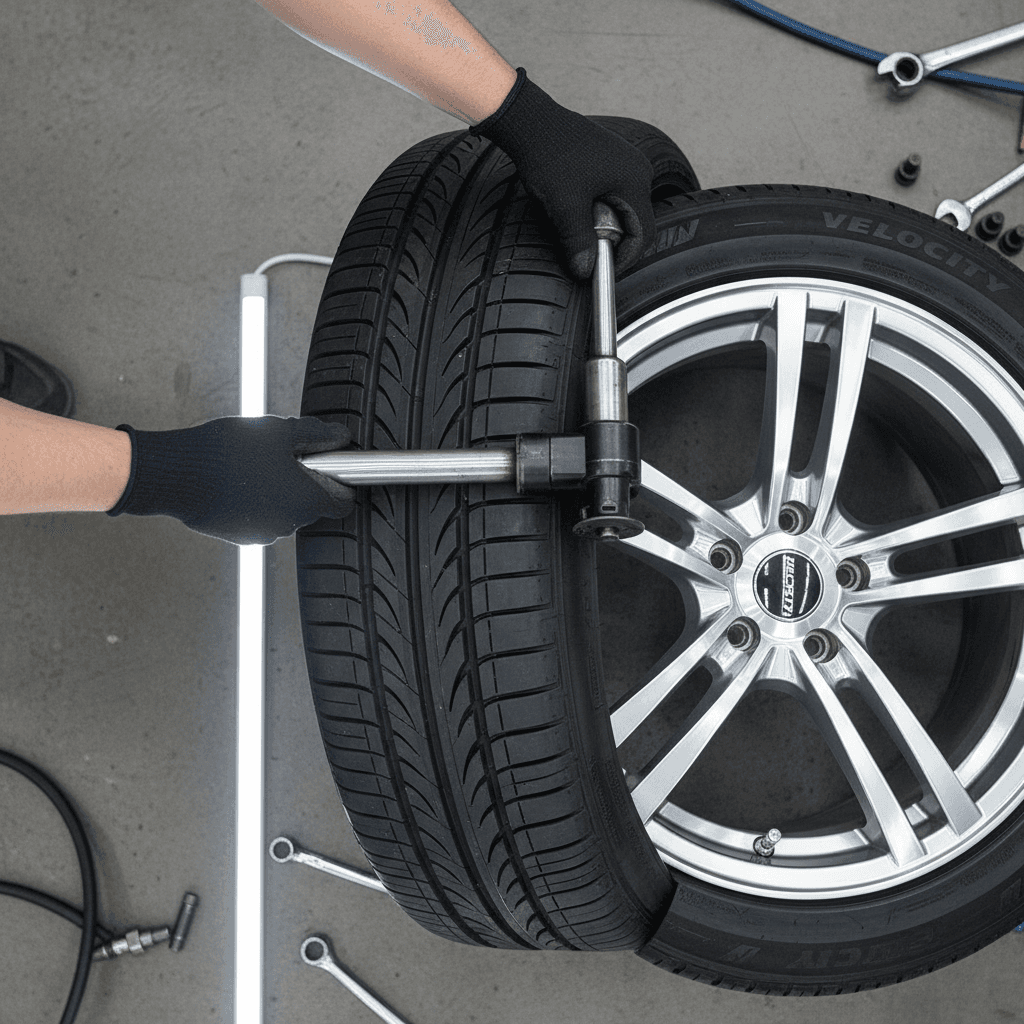 Seasonal tire change service