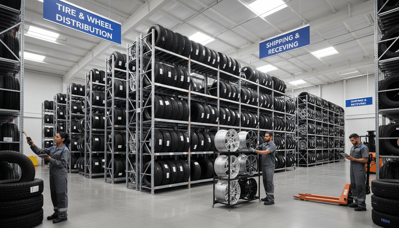 Tire swap and storage coordination